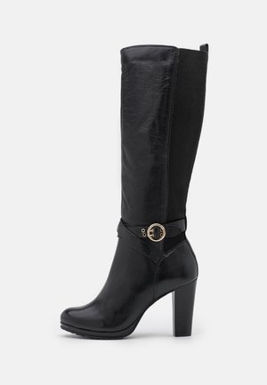 SABRENA - Boots med høye hæler - black