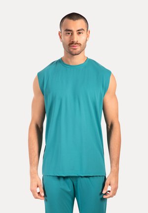 PERFORMANCE TANK PRINT CLASSIC XION - Top - petrol