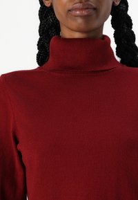 VILA VIAMANDA TURTLE NECK  - Pulóver - cabernet