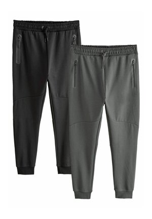 REGULAR FIT - JOGGERS 2 PACK   - Tréningruha alsók - black slate grey