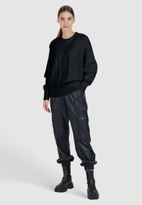 Marc Aurel Strickpullover - black