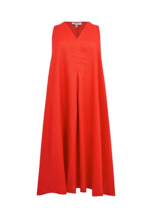 YOEK, YOEK DAMEN KLEID ÄRMELLOS - Maxikjoler - hellrot