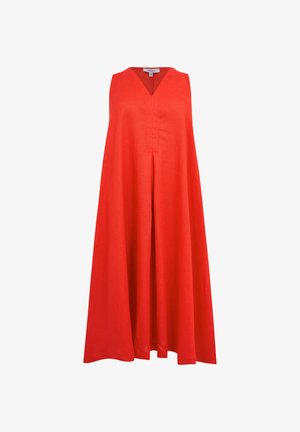 YOEK, YOEK DAMEN KLEID ÄRMELLOS - Robe longue - hellrot
