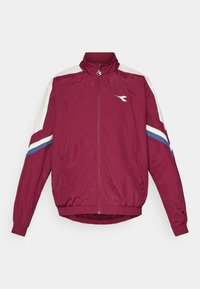 TRACK JACKET ICON - Spordijakk - maroon banner