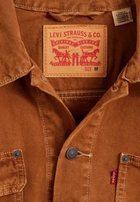 Levi's® Workwear SUNRISE TRUCKER - Spijkerjas - dark ginger