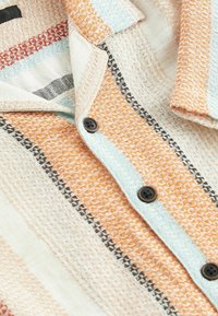 Next SHORT SLEEVES TEXTURED STRIPE  - Chemise - multi