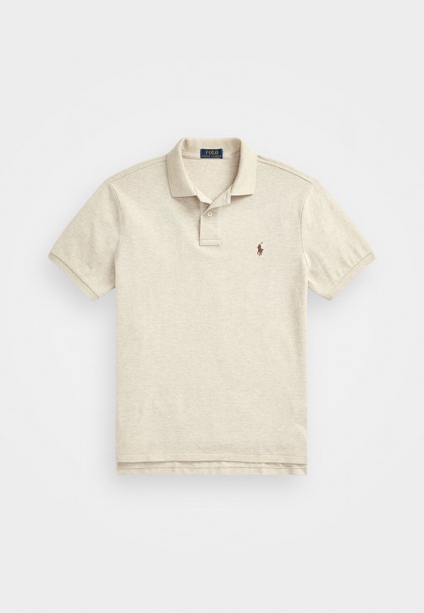 SLIM FIT MESH POLO SHIRT - Polo shirt - expedition dune heather4