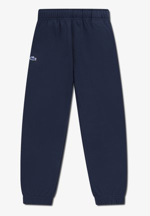 Lacoste CONTRAST SEAM PANT - Tracksuit bottoms - marine