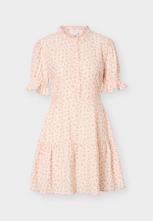 VILA, VISTEPA S/S SHORT DRESS/KA - Abito a camicia - cherry blossom/pink