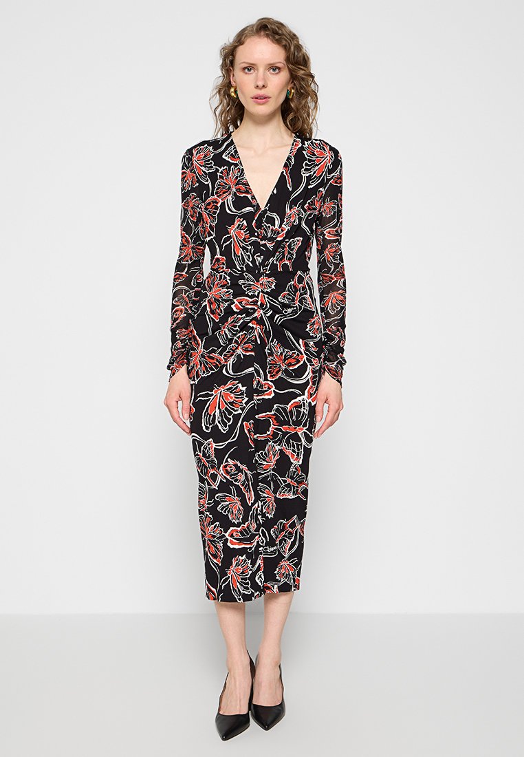 Diane von Furstenberg Maxi-jurk meerkleurig