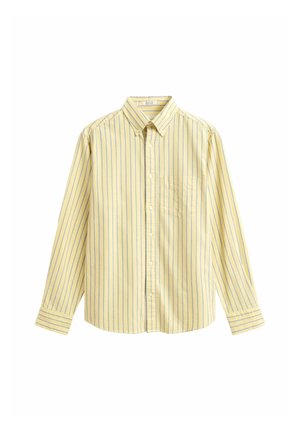 GANT, GANT STRIPED CLASSIC OXFORD SHIRT - Chemise - mild yellow