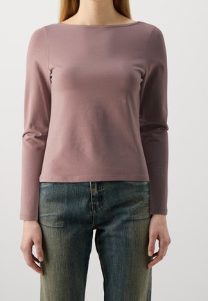 Maglietta a manica lunga - light brown