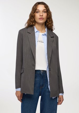 Cappotto corto - grigio medio melange