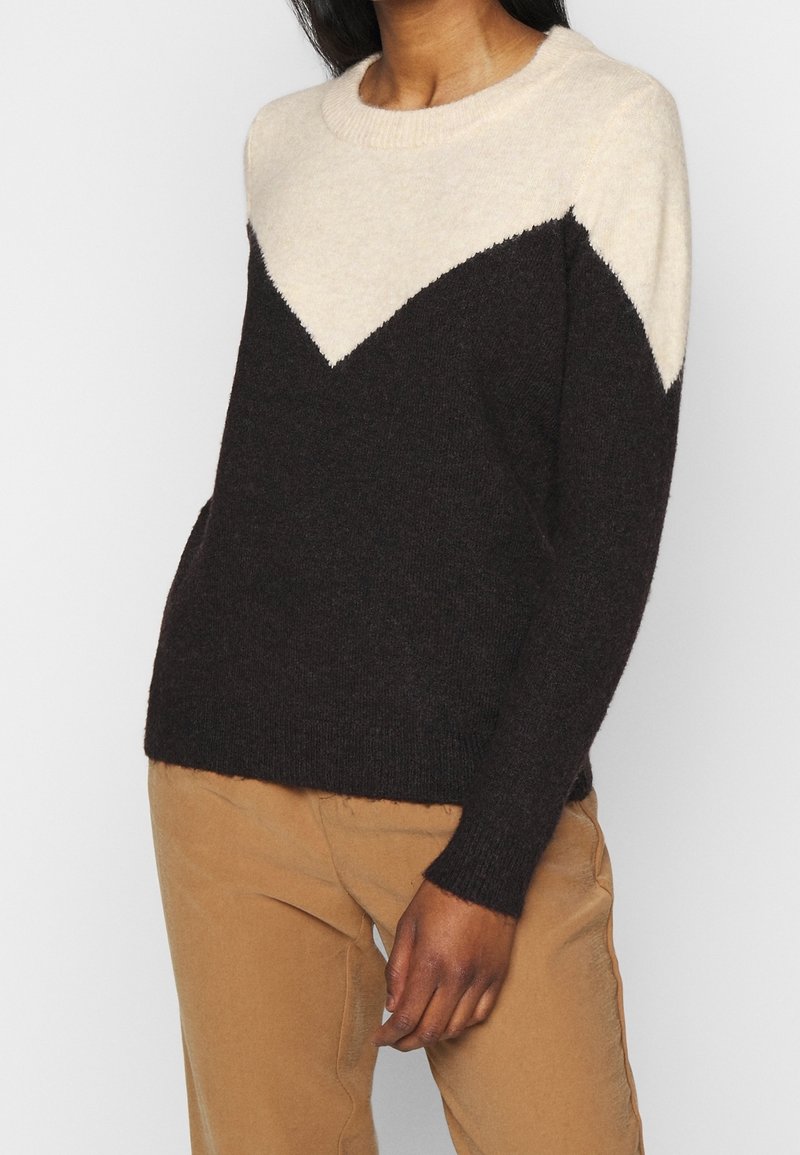 Vero Moda Petite Stickad tröja - off-white