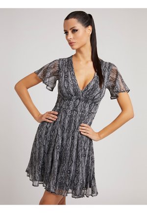 LAVINIA - Vestido informal - mehrfarbig grau