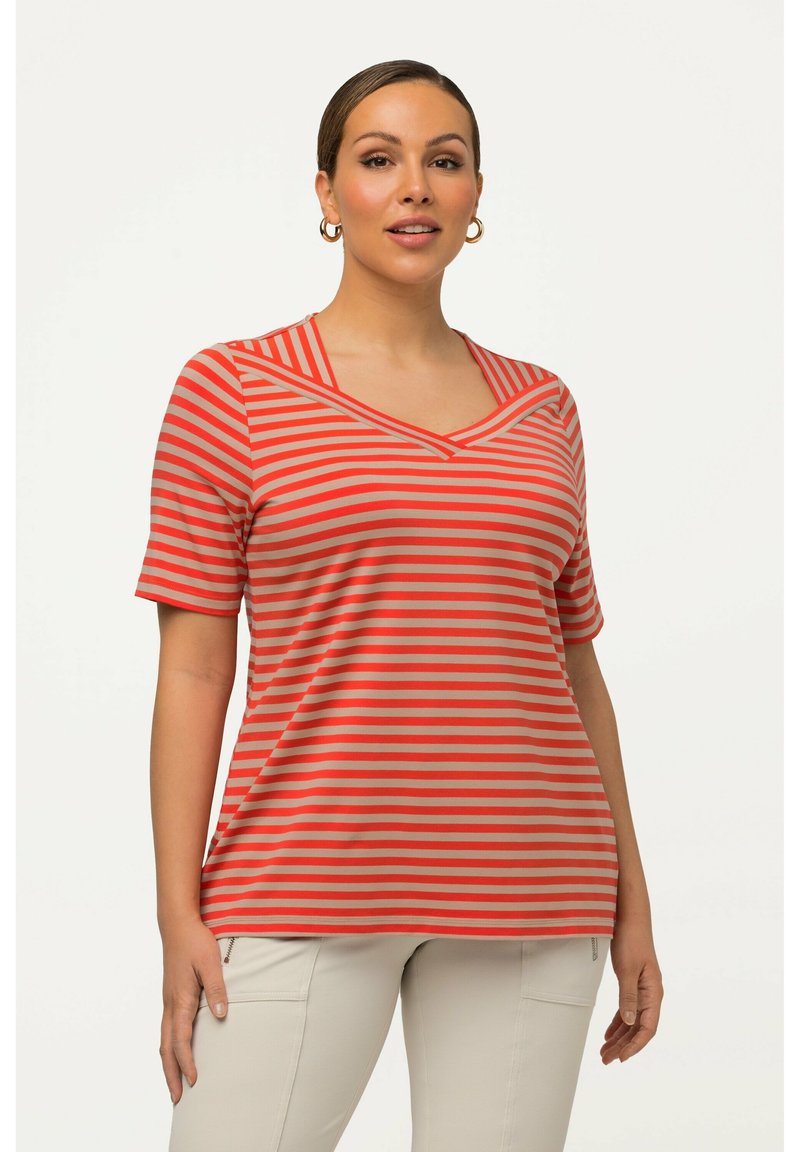 Heren lange mouwen korte mouwen strepen T-shirt top bovendeel
