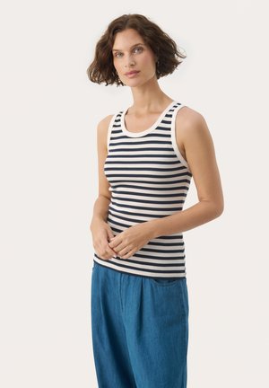 GRECIAS - Débardeur - navy stripe