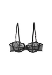 NAYADE - Sujetador balconette - black