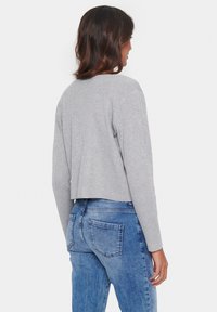 Saint Tropez DAGNY - Cardigan - pearl grey mel