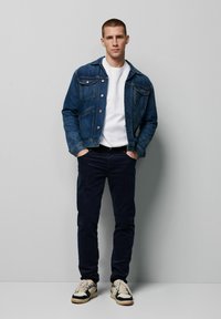 Meyer FIVE-POCKET - Stoffhose - dunkelblau