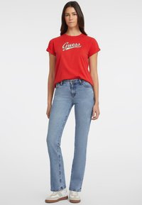 Guess Jeans - T-shirt z nadrukiem