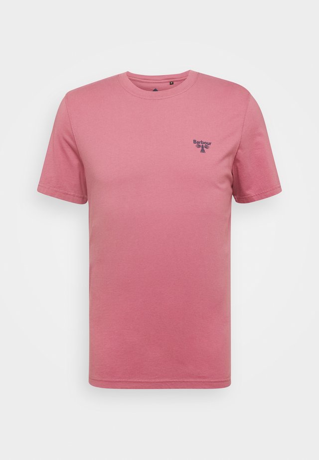 SMALL LOGO TEE - T-shirt - bas - maroon