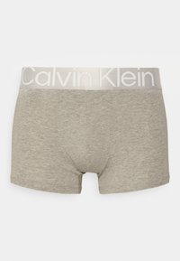 Calvin Klein Underwear TRUNK 3 PACK CKR STEEL COTTON - Chiloți boxer - olive branch/grey heather/red bud