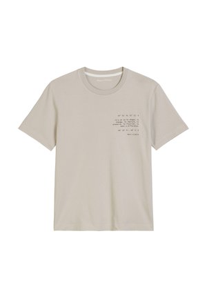 Marc O'Polo SHORT SLEEVE SEASONAL ARTWORK - Print T-shirt - dapple gray