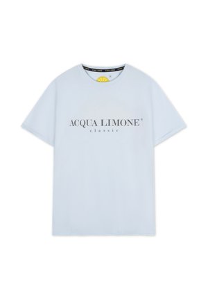 T-shirt med print - ice blue