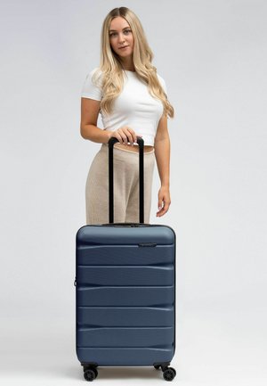 FRANKY, MUNICH 4.0 4 ROLLEN KOFFERSET 3-TEILIG MIT DEHNFALTE UNISEX - Set di valigie - dark blue dull