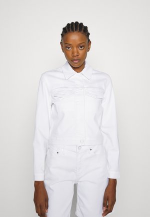 JACKET - Denim jacket - bright white