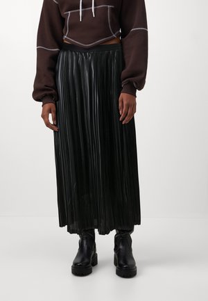 ONLY ONLSNOW SKIRT - Plisséskjørt - black