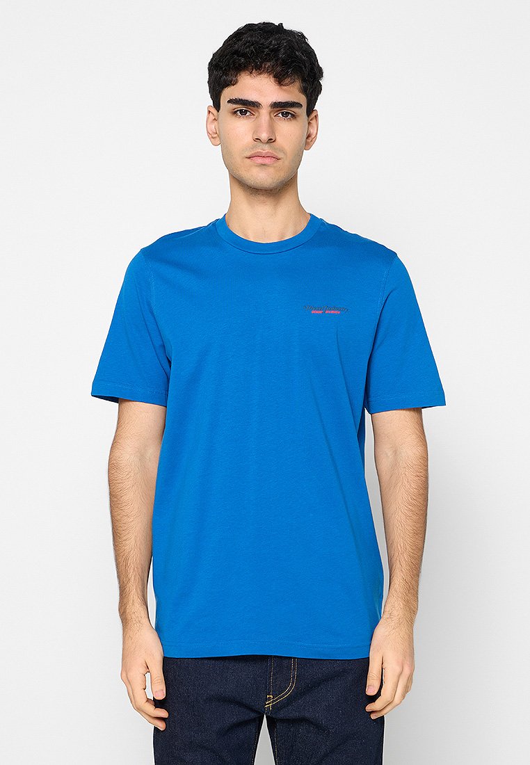 Diesel T-shirt basic blauw