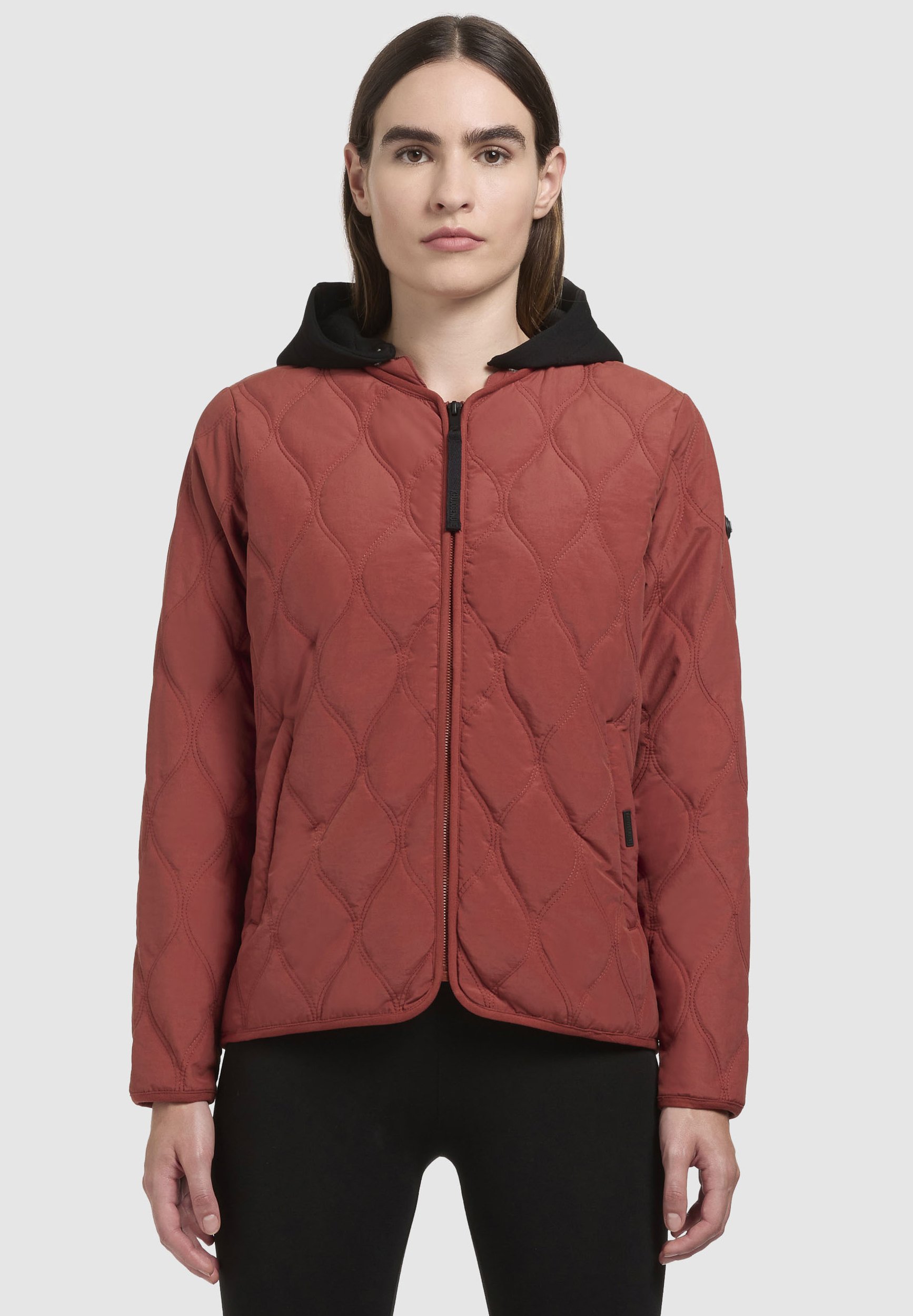 khujo MALAR Übergangsjacke rotbraun/rot