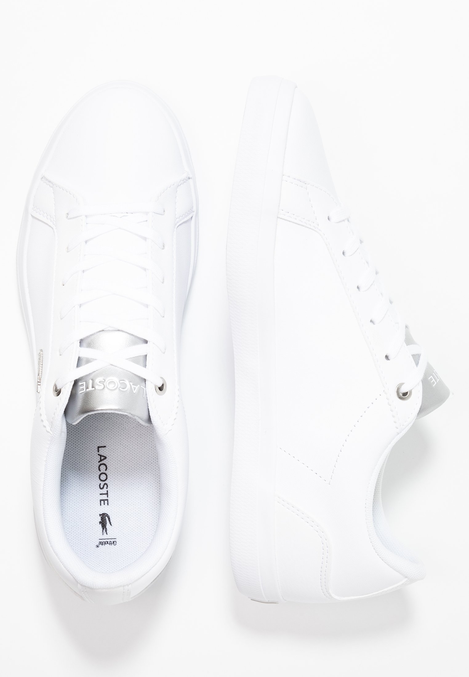 lacoste lerond silver