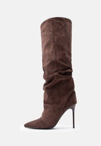 Bottes à talons hauts - brown