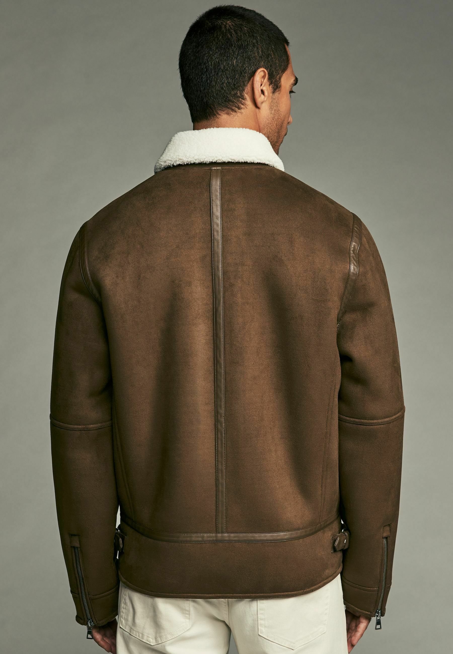 【Kheiki】 BROWN \"Collarless Knit Jacket\" Kheiki】 BROWN 