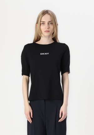 LOGO - T-shirt print - black