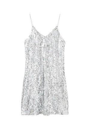 TEEN - Vestido de cóctel - silver-coloured