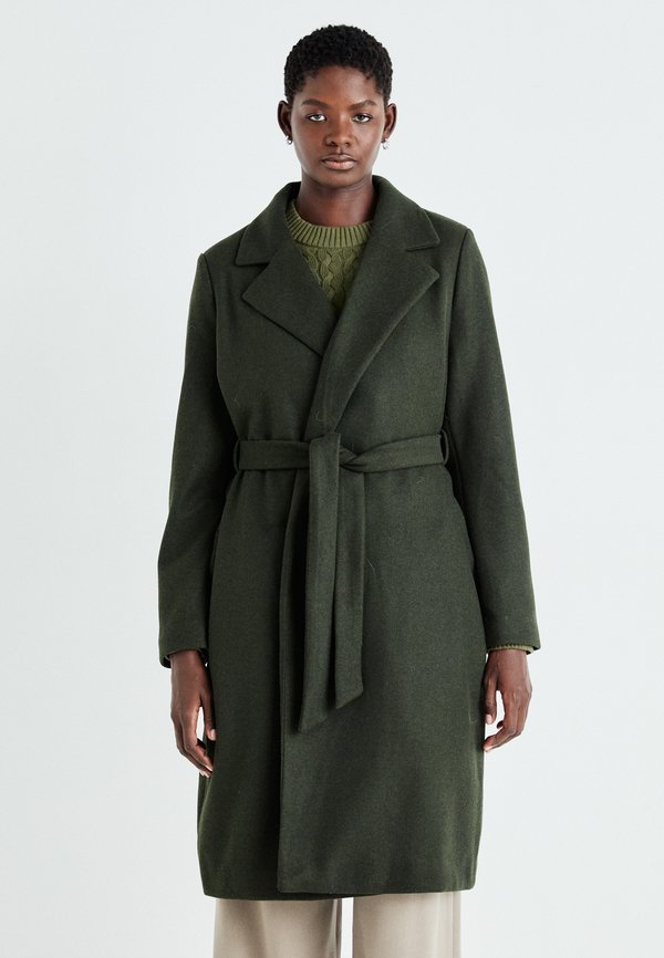 ONLALVILDA LIFE WRAP - Classic coat - rosin