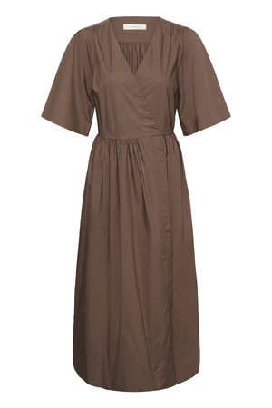 InWear, HAZEIW WRAP DRESS - Robe de jour - coffee quartz