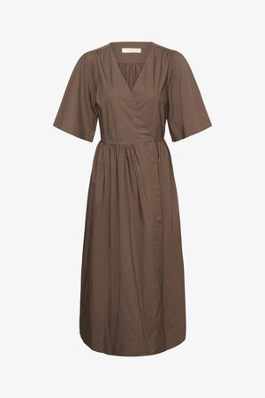 InWear, HAZEIW WRAP DRESS - Robe de jour - coffee quartz