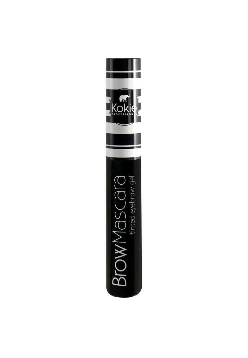 Kokie Cosmetics - KOKIE BROW MASCARA TINTED EYEBROW GEL - BLACK - Mascara - black, Förstora