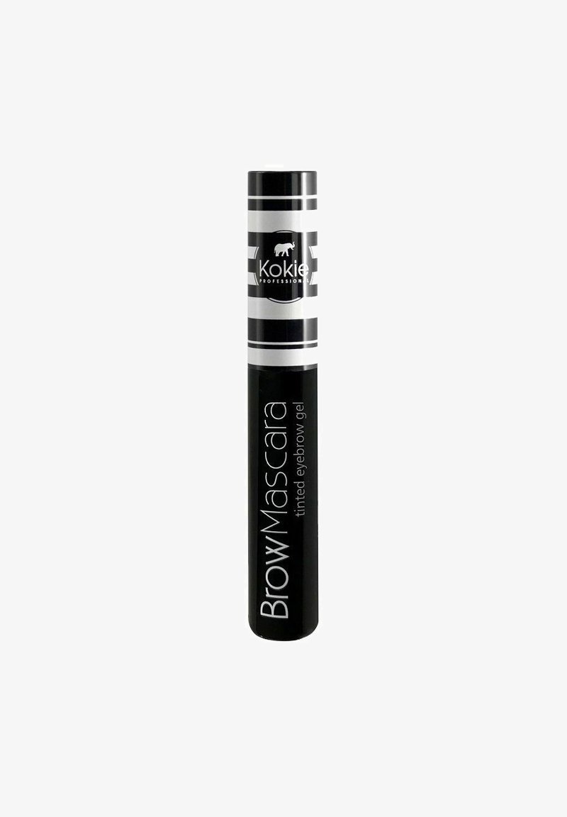 Kokie Cosmetics - KOKIE BROW MASCARA TINTED EYEBROW GEL - BLACK - Mascara - black, Förstora