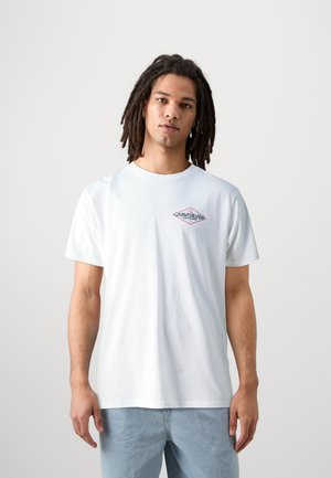 Quiksilver Majica kratkih rukava s printom - white