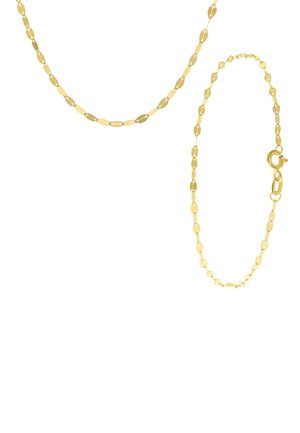 Lucardi SET - Ketting - gouden kleur