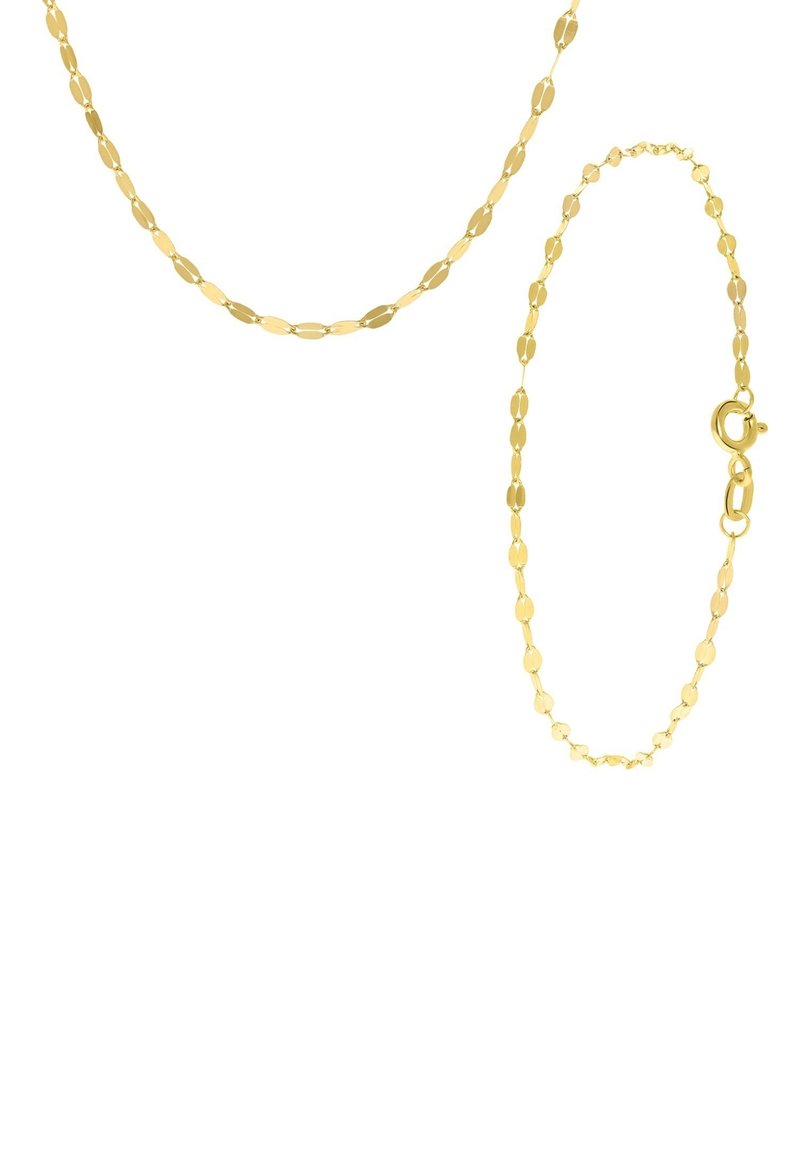 Lucardi SET - Necklace - gouden kleur