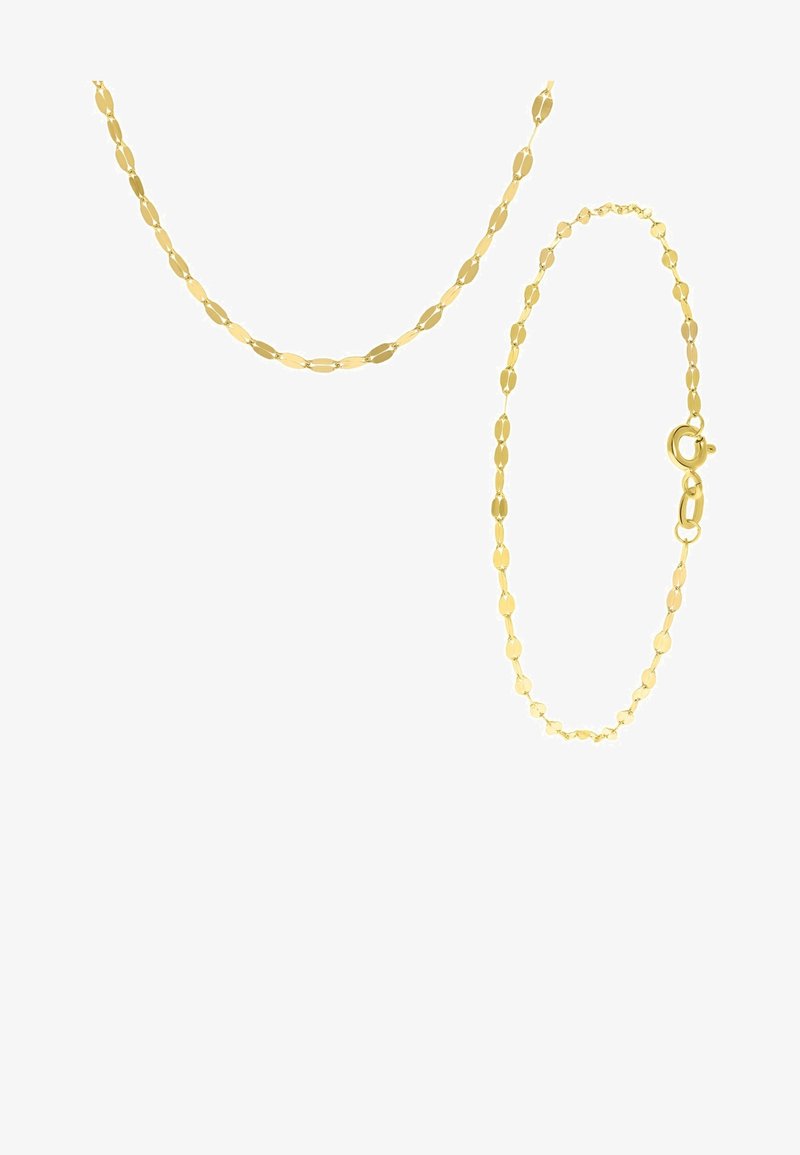 Lucardi SET - Ketting - gouden kleur