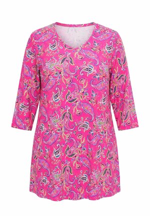 Ulla Popken, Langarmshirt - light fuchsia