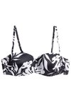 LOVE THE VIBE - Horní díl bikin - anthracite surf trippin bico s